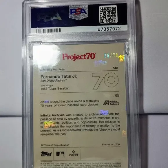 ⭐︎世界51枚限定⭐︎ Topps Project70 tatisJr 578 s-l400.jpg